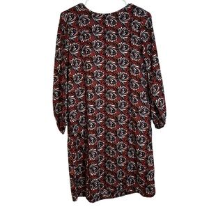LOFT Floral Shift Dress Small